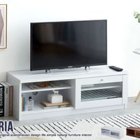 テレビボード テレビ台 ローボード おしゃれ 一人暮らし 白 北欧 収納 コンパクト スリム 省スペース 幅100cm 韓国 インテリア TVボード AVボード 木製 ガラス
