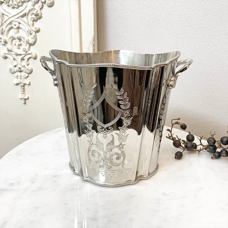 Mappin & Webb ワインクーラー シルバー アンティーク クラシック ワインクーラー シルバー アンティーク調 花器 欧風