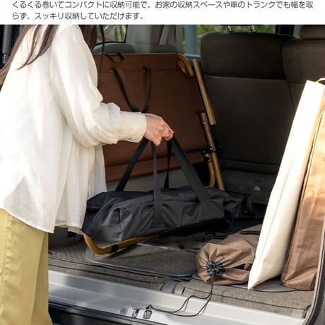 DIY テーブル 折りたたみ レジャー ウッドテーブル 62cm 木製 ロールテーブル ハイテーブル アウトドア キャンプ バーベキュー ピクニック インテリア