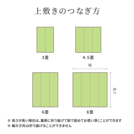 裏付き  市松柄　い草カーペット　うしお　江戸間8畳