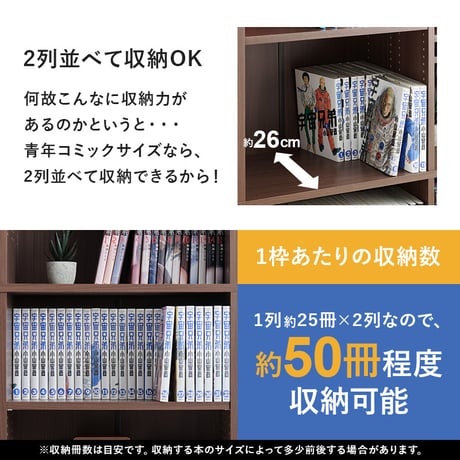ブックシェルフ 文庫本 コミック 絵本ラック 収納 大容量 仕事部屋 デスク横 子供部屋 絵本棚 本棚 CDラック DVDラック 木製 書斎 子供部屋