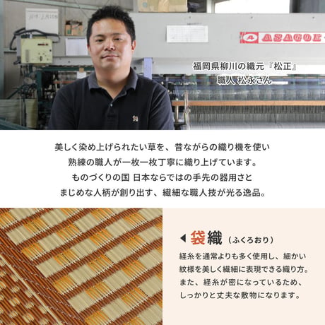 国産い草カーペット　エルモード　江戸間4.5畳