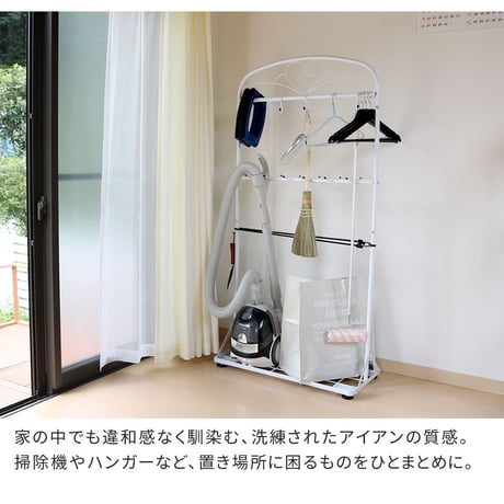 ガーデンツールスタンド ITS1400 収納 スチール製 DIY ガーデニング ガーデンファニチャー 園芸 傘立て 工具 ほうき立て ガーデン収納 工具立て モップ立て