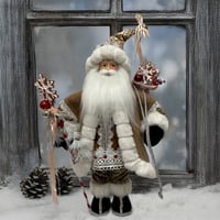 ヨーロピアンスタイルサンタクロース 高さ46cm クリスマス クリスマス グッズ オーナメント ノエル 人形 ドール 北欧 置物