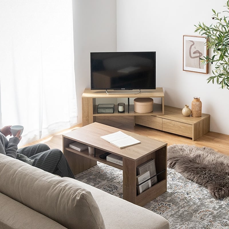 テーブル センターテーブル ロー 机 食事 リビング 棚 ラック 収納棚