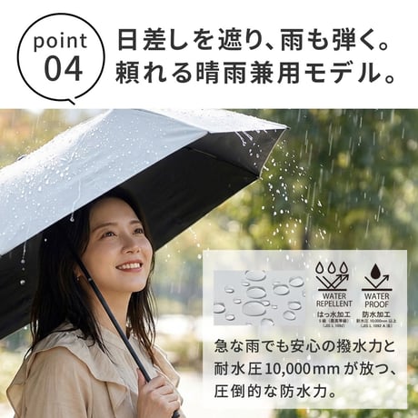 軽量 折りたたみ傘 マジカルテックプロ Slim 55cm MMTP55 遮光100% UVカット100% 日傘 完全遮光 晴雨兼用 男女兼用 熱中症対策 遮熱 おしゃれ コンパクト UVカット10