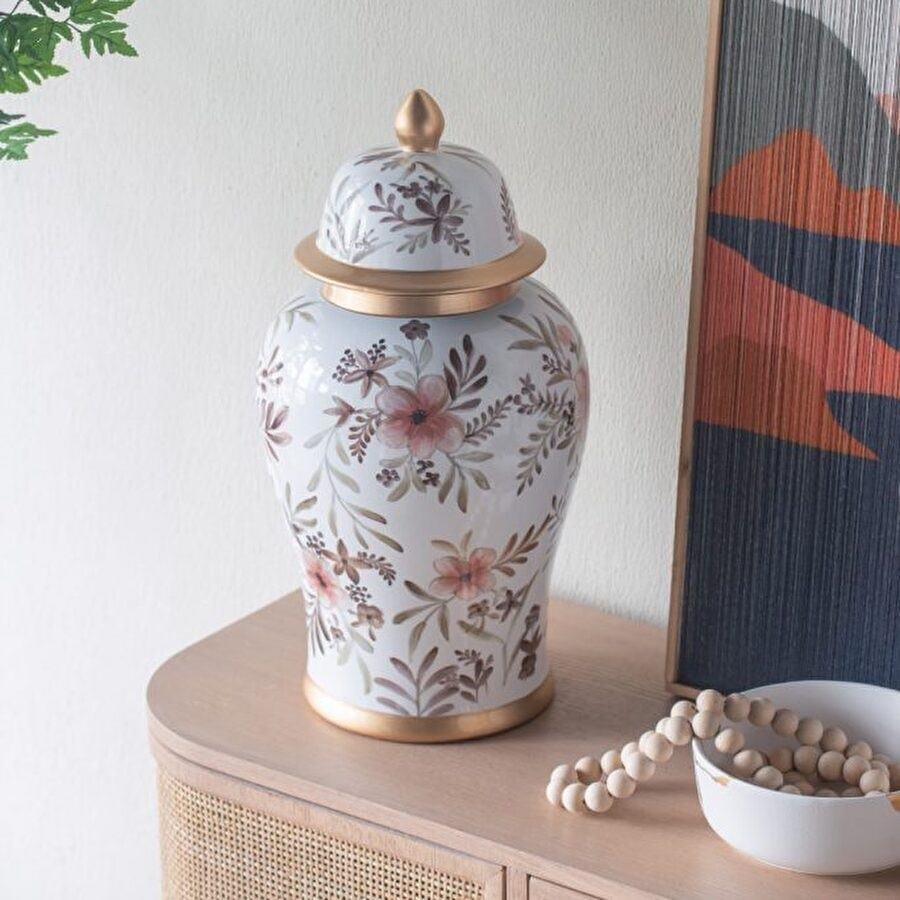 2サイズ展開 シノワ・蓋付壺 磁器 | PLUS-ONE-KAGU公式サイト