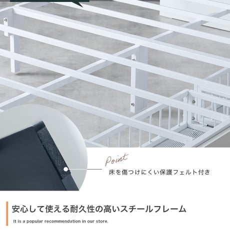 シングル シングルベッド ベッド サイズ パイプベッド ベッドフレーム マットレス付 ベット フレーム すのこ型 メッシュ 引き出し 収納 ベッド下収納 フレームのみ 選べるマット