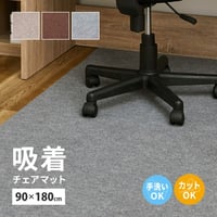 吸着チェアマット　滑りにくい　フリーカット