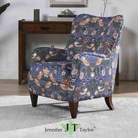 ジェニファーテイラー ウィングバック アームチェア 1人掛け Strawberry Thief VI02 いちご泥棒 Jennifer Taylor 36029AC-VI02