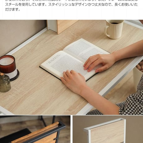 デスクセット デスク チェアー セット 一人暮らし 棚付き 収納 パソコンデスク ワークデスク 机 学習机 書斎机 在宅ワーク リモートワーク Wave おしゃれ シンプル コンパ