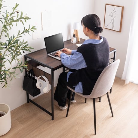 デスク L字 PC 机 エル テーブル コンパクト 省スペース 小さめ コーナー 収納 サイドラック 3段 大容量 可動棚 コードスリット コードタップ S字フック 勉強 作業台