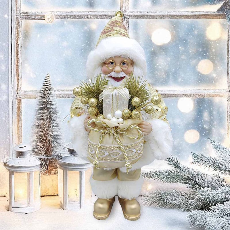 クリスマス　サンタクロース　置物　イルミネーション　アンティーク アンティーク サンタクロース 置物 イルミネーション 光るサンタクロース