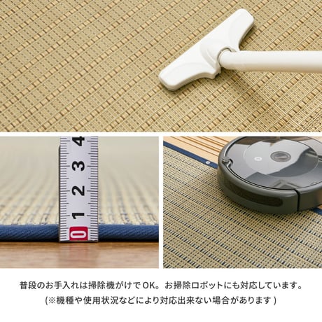 国産い草カーペット　清涼　江戸間3畳