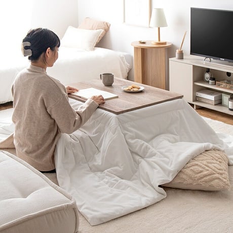 こたつ布団 コタツ布団 炬燵布団 長方形 コーデュロイ リバーシブル 毛布 こたつ掛け布団 薄掛け 軽量 丸洗い 洗濯可 洗える 上掛け リビング ダイニング 一人暮らし 省スペース コンパクト フラ