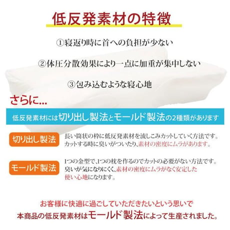 変形枕 寝具 いびき軽減 35×64cm