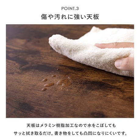 両面引き出し付き センターテーブル 80x40 ヴィンテージ調 デザイン収納テーブル 引出し収納 大容量 収納 引き出し ローテーブル リビングテーブル シンプル モダン