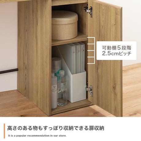 ドレッサー デスク テーブル ドレッサーデスク ドレッサーテーブル コンパクト 化粧台 鏡台 一面鏡ドレッサー パソコンデスク 机 収納 引き出し 扉収納 収納付き 棚 メイク台 コスメ収納 化粧品
