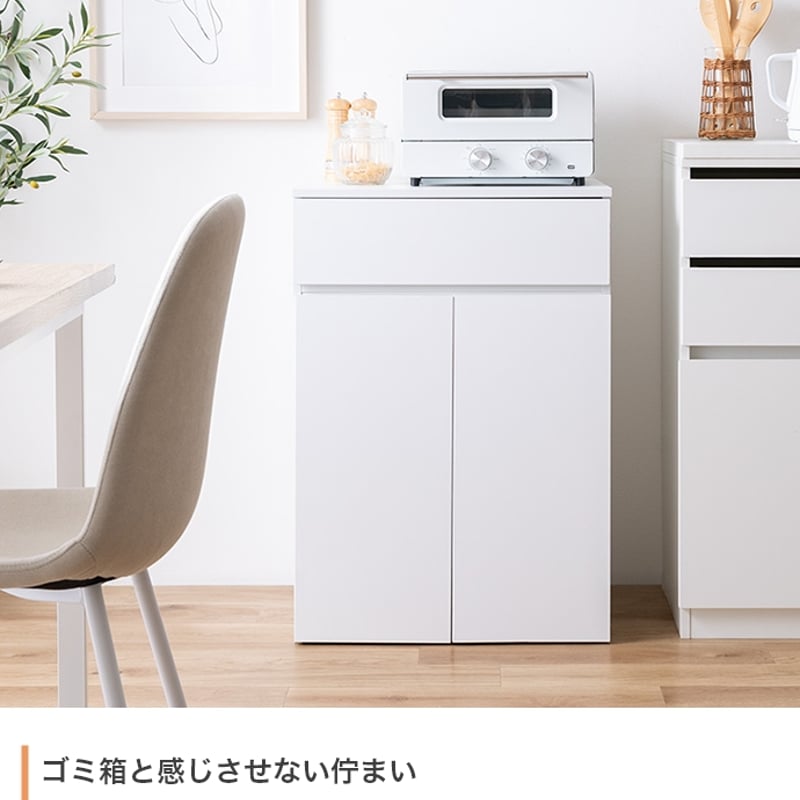 ゴミ箱 分別 45リットル 45L ダストボックス キッチンカウンター