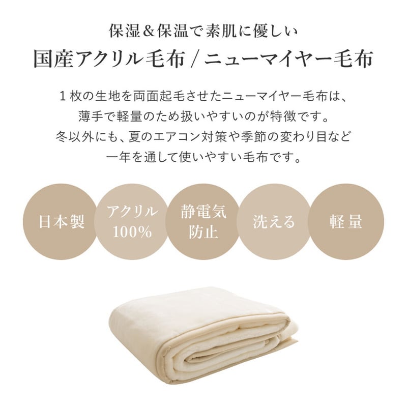 ニューイヤー毛布 140X200 CR | PLUS-ONE-KAGU公式サイト