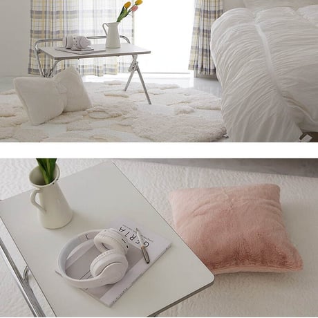 【折りたたみ】韓国風 ローテーブル おしゃれ テーブル リビングテーブル 北欧 省スペース 白 かわいい 一人暮らし 女子部屋 コンパクト 持ち運び 折り畳みテーブル セイラ  ホワイト 幅65cm