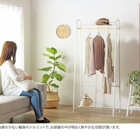 ハンガーラック スリム 衣類収納 おしゃれ 棚付き コートハンガー アイアン 幅70cm 省スペース パイプハンガー おすすめ 子供部屋 ヴィンテージ 洋服掛け かばん掛け 帽子 収納 玄関 寝室