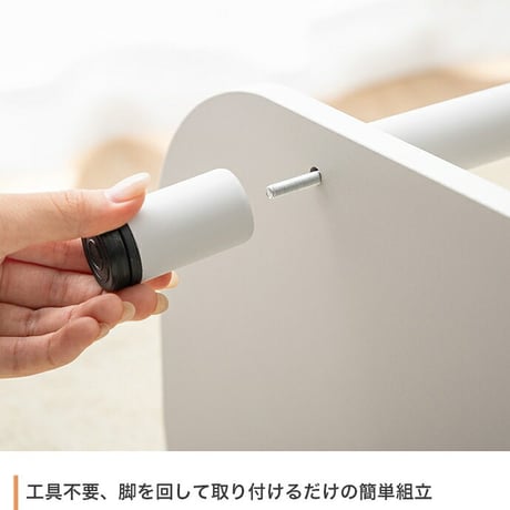 パラム オープンラック オープンシェルフ 本棚 可愛い 韓国インテリア 丸い 収納 高さ44cm テレビ台 ロータイプ テレビボード 組立簡単 工具不要 2段 アジャスター 間仕切り パーテーション