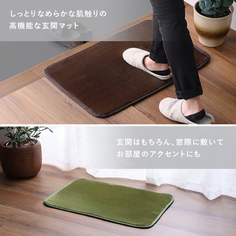 洗える玄関マット 45×65cm 【ヴィタム-Witam-】