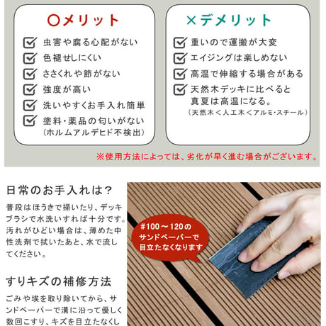 人工木ウッドデッキ ecofeel エコフィール 8台 ステップ・フェンスセット PWDE-8P-SFSET 敬老の日