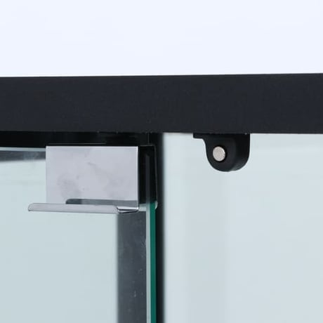 不二貿易 コレクションケース 4段 ブラック ガラスディスプレイラック 高さ138cm 幅80cm 奥行27cm 強化ガラス 耐荷重5kg 推し活 収納