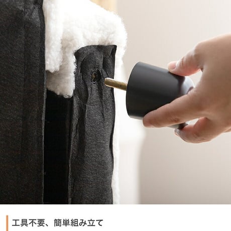 フラフィー ソファ ソファー ブークレ生地 2人掛け 二人 2P 2人用 ローソファ フロアソファ I字 もこもこ ミニクッション付き 可愛い かわいい 低め 弾力 脚付き 1人暮