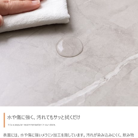 テーブル センターテーブル リビング ロー 机 コンパクト 省スペース 引き出し付き 引出し 収納 大容量 フロート脚 キャスター ノイズレス フラット 高級感 石目調 幅85 コ