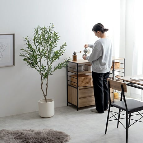ナチュレ 観葉植物 オリーブ フェイクグリーン 人工 室内 リビング オフィス 一人暮らし 緑 光触媒 空気清浄 消臭 抗菌 防汚 ホルムアルデヒド分解 高さ150cm 造花 おし