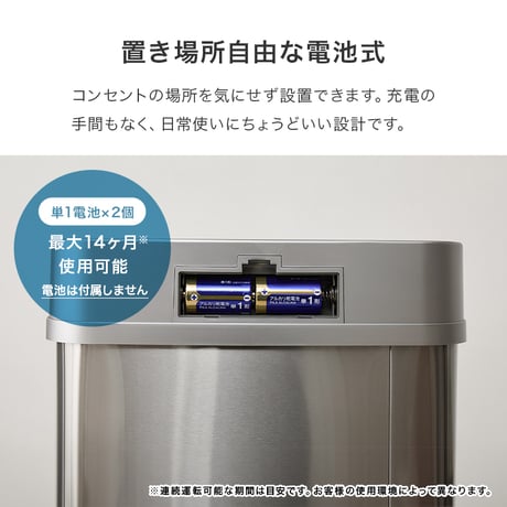 センサーゴミ箱 自動 消臭 自動ゴミ箱 センサー キッチン 生ごみ対応 おむつ ごみ箱 縦開き オムツペール臭わない 50l 新居祝い 新築祝い 新生活 スリム ふた付き 人感センサー ダストボック