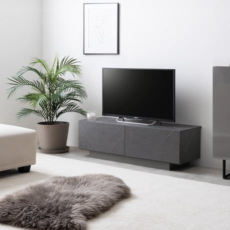 テレビ台 テレビボード ローボード TV スリム コンパクト 省スペース 収納 引き出し 扉 吹き抜け 可動棚 コードスリット ルーター タップ コード穴 フロート脚 ノイズレス