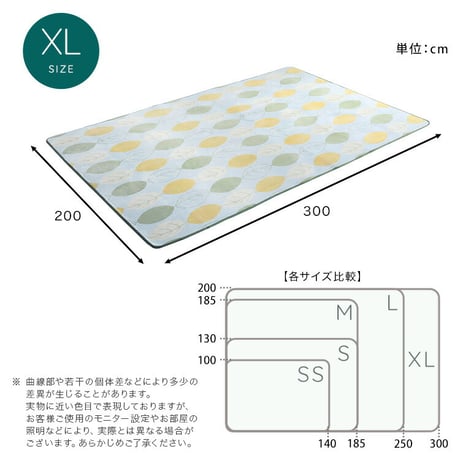 マイクロファイバー・デザインラグマットXLサイズ（200×300cm）洗えるラグマット 【WASHFA2】