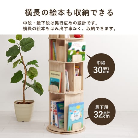 回転ラック 丸型 回転 収納 コミックラック マンガ収納 本棚 コミック棚 子供部屋 大容量 本棚 回転本棚　ラック　回転ラック 丸型 回転 収納 コミックラック マンガ収納 コミック棚 子供部屋