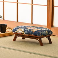 アジアン家具 ラタン 座椅子 1脚 2色展開 イエロー ネイビー 籐製 クッション 軽い 和風 和モダン 家具 和室 リビング 父の日 敬老の日 誕生日 プレゼント 母の日 敬老の日 来客用 旅館