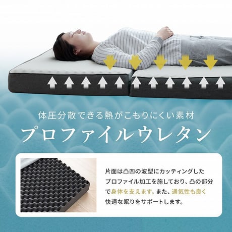マットレス 寝具 ふんわりマットレス 135×195×12cm ダブル