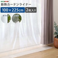 断熱カーテン 100×225cm 2枚 採光 防カビ 抗菌 断熱 防寒カーテン 冷気を防ぐ 暖房 透明 冷房 窓 冷気遮断 冷暖房効率UP 省エネ UVカット 無地 節電 シンプル
