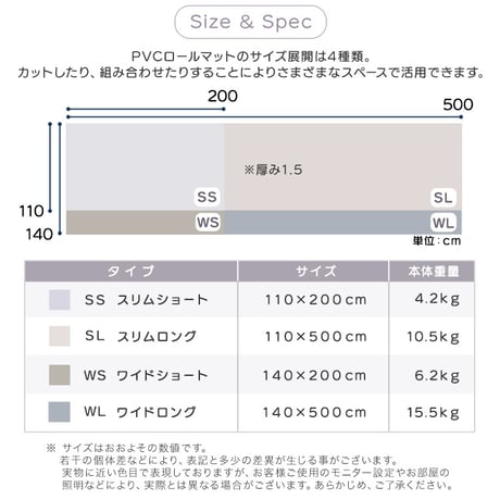 キッズ フロア ロールマット PVC ワイドショート 140×200cm 折りたたみ式 PU素材 子ども 子供 赤ちゃん ベビー ペット ヨガマット ストレッチマット 騒音 防音