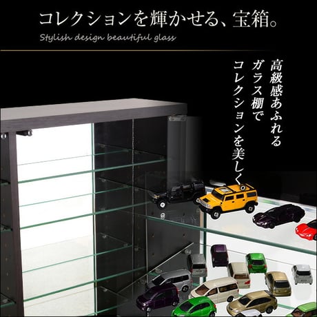 コレクションラック -Luke-ルーク 専用ミラー2枚セット ハイタイプ用/深型・浅型共通 CLR-485M--TU ホワイト ホワイト 幅44×高80×厚0.3cm ホームテイス
