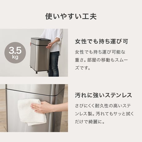 センサーゴミ箱 自動 消臭 自動ゴミ箱 センサー キッチン 生ごみ対応 おむつ ごみ箱 空き缶入れ オムツペール臭わない 50l 新居祝い 新築祝い 新生活 スリム ふた付き 人感センサー ダストボ