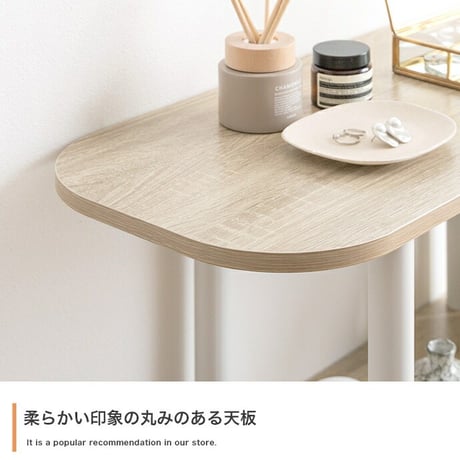 パラム オープンラック オープンシェルフ 本棚 可愛い 韓国インテリア 丸い 収納 高さ44cm テレビ台 ロータイプ テレビボード 組立簡単 工具不要 2段 アジャスター 間仕切り パーテーション