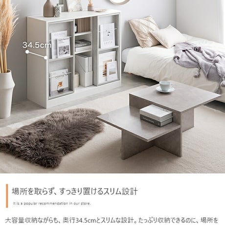 本棚 収納 棚 ブックシェルフ オープンラック キャビネット 3段 書棚 薄型 木製 スリム コンパクト 一人暮らし キッズ用品 漫画 おもちゃ収納 子供 推し活 壁 大容量 ディ
