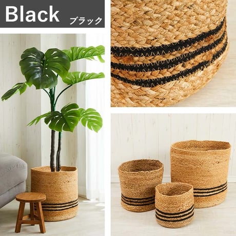 鉢カバー カゴ 麻 ナチュラル アジア アジア雑貨 プランターカバー バスケット 小物入れ 小物収納 おしゃれ 北欧 小物入れ 収納かご