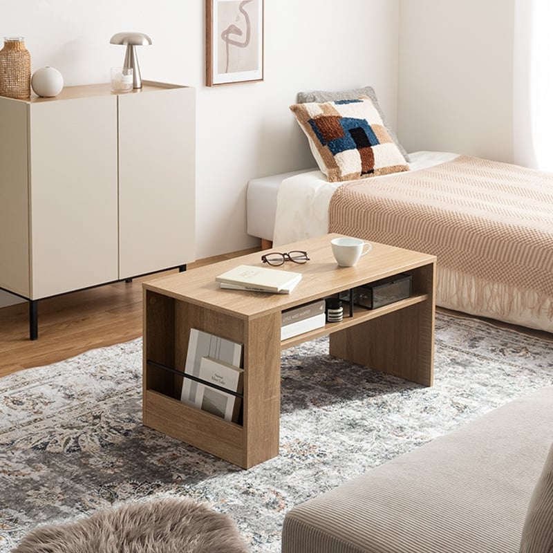 テーブル センターテーブル ロー 机 食事 リビング 棚 ラック 収納棚