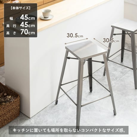 【1脚単体/ 2脚セット】 カウンターチェア IW-318 スツール ハイスツール ハイチェア バーチェア カウンター チェア 椅子 イス カフェ風 カウンター用 アイアン スチール ヴィンテージ