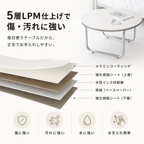 韓国風 カフェテーブル 円形 おしゃれ テーブル ダイニングテーブル 北欧 省スペース 白 かわいい 一人暮らし 女子部屋 丸テーブル 丸い シルバー コーヒーテーブル 1脚 1本足 カフェテーブル