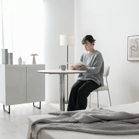 カフェテーブル 丸テーブル ダイニングテーブル 円形 ラウンド 丸型 円卓 食卓 ワークデスク 机 仕事 作業 PC コーヒー 食事 店舗 幅70 一人暮らし ワンルーム 小さめ